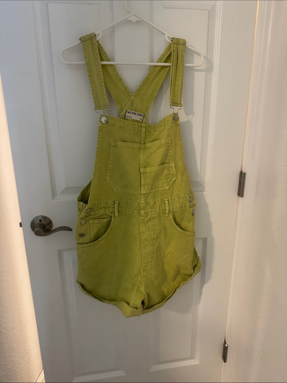 Free people we the free short overalls M - Picture 3 of 4